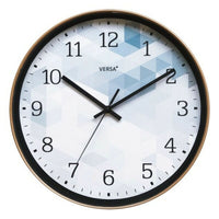 Horloge Murale Versa Plastique (4,3 x 30,5 x 30,5 cm)