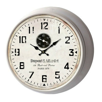 Horloge Murale Versa Dupont Métal (12,5 x 36 x 36 cm)