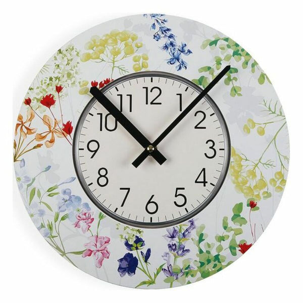 Horloge Murale Versa Blume Bois (4 x 30 x 30 cm)