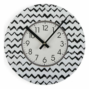 Horloge Murale Versa Lauren Bois (4 x 30 x 30 cm)