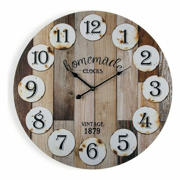 Horloge Murale Versa Bois (3 x 58 x 58 cm)