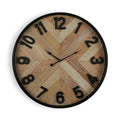 Horloge Murale Versa Bois MDF Bois MDF/Verre (6 x 60 x 60 cm)