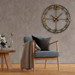 Horloge Murale Versa Bois MDF Bois MDF/Métal (4,5 x 60 x 60 cm)