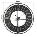 Horloge Murale Versa Métal (2 x 60 x 60 cm)