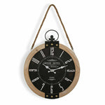 Horloge Murale Grand Hotel Versa BK Bois MDF (40 x 6,5 x 47 cm)