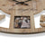 Horloge Murale Versa Love Métal Bois MDF Bois MDF/Métal (4,5 x 60 x 60 cm)