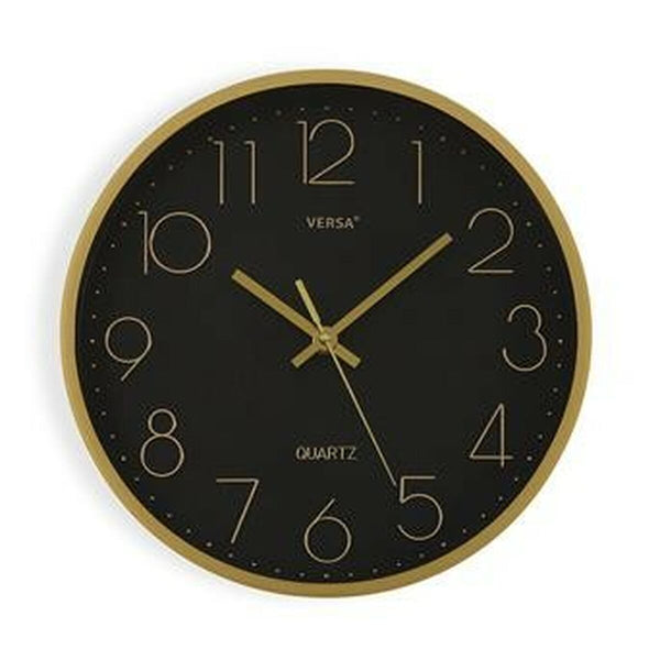 Horloge Murale Versa BG Plastique (4 x 30 x 30 cm)