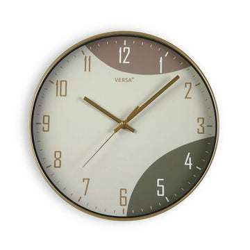 Horloge Murale Versa Claro Plastique (4,3 x 30,5 x 30,5 cm)