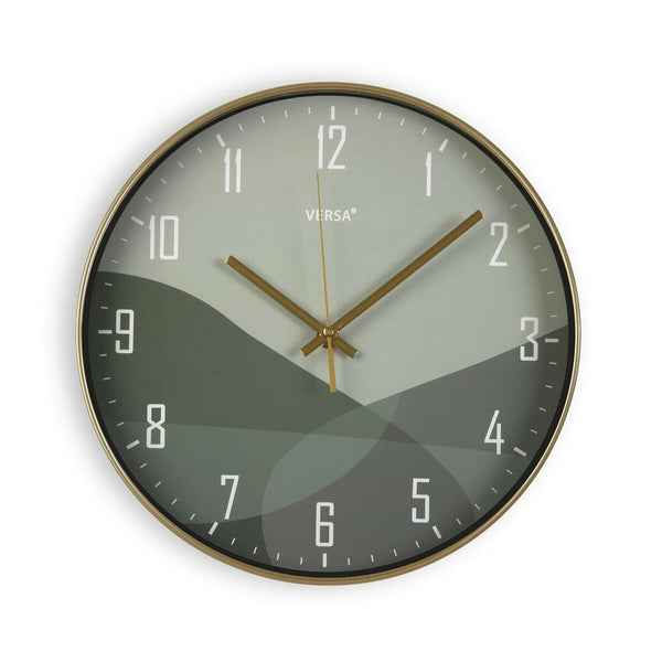 Horloge Murale Versa Oscuro Plastique (4,3 x 30,5 x 30,5 cm)