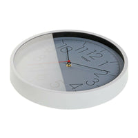 Horloge Murale Versa Gris Plastique (4,3 x 30,5 x 30,5 cm)