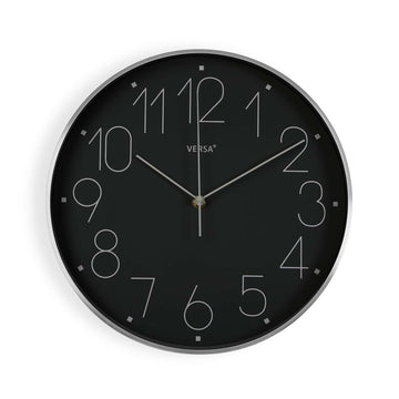 Horloge Murale Versa Alumin B Aluminium