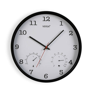 Horloge Murale Versa Blanc Plastique (4,3 x 35,5 x 35,5 cm)