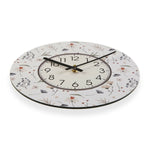 Horloge Murale Versa Fleurs Bois (4 x 29 x 29 cm)