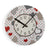 Horloge Murale Versa Coeurs Bois (4 x 29 x 29 cm)