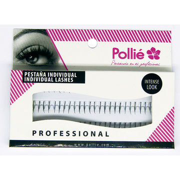 Faux cils Eurostil Pollié Individuel Noire