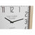 Horloge Murale DKD Home Decor Verre Blanc Bois MDF (2 pcs) (42 x 6 x 42 cm)