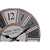 Horloge Murale DKD Home Decor Naturel Gris MDF Blanc (34 x 4 x 34 cm)