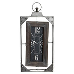 Horloge Murale DKD Home Decor Loft Bois Fer (29 x 6.5 x 61 cm)