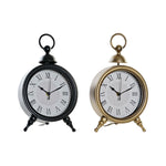 Horloge de table DKD Home Decor Verre Fer (2 pcs) (18.5 x 5.5 x 33 cm)