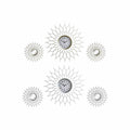 Montre DKD Home Decor Argent Champagne polypropylène Miroir (3 pcs) (2 pcs)