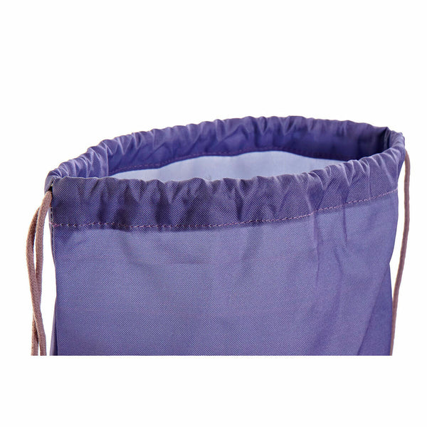 Sac à dos serré par des ficelles DKD Home Decor Noir Bleu Marron Polyester Nylon (3 pcs)