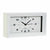 Horloge de table DKD Home Decor Noir Blanc PVC (20 x 5.5 x 11 cm) (2 pcs)