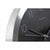 Horloge Murale DKD Home Decor Argenté Noir Aluminium (35 x 4 x 35.5 cm)