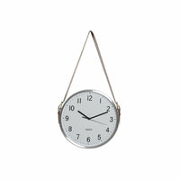 Horloge Murale DKD Home Decor Aluminium Blanc Polyuréthane (33 x 4 x 60 cm)