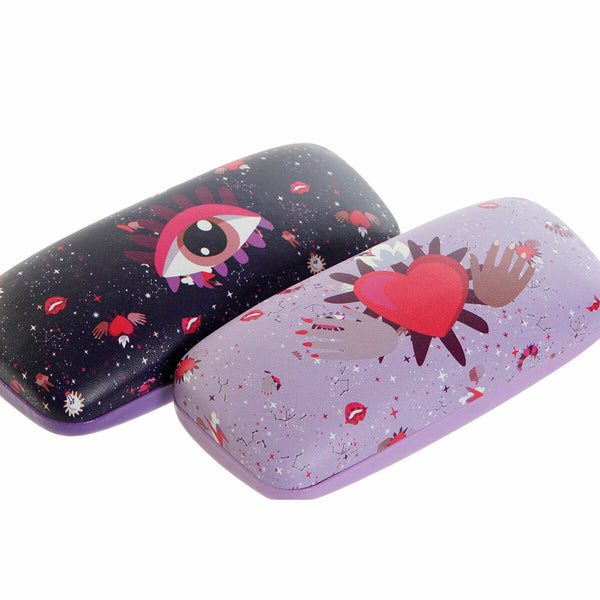 Etui à lunettes DKD Home Decor Métal (2 pcs) (16 x 7 x 5.5 cm)