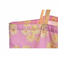 Sac à Achats DKD Home Decor Fleurs Nylon (43 x 15 x 42 cm) (3 Unités)