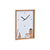 Horloge Murale DKD Home Decor Bois Blanc Maisons (20 x 4 x 30 cm)