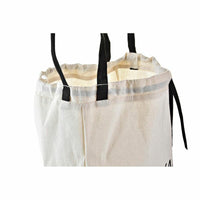 Sac de Lavage DKD Home Decor Noir Blanc (50 x 1 x 70 cm) (2 Unités)