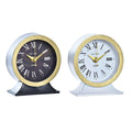 Horloge de table DKD Home Decor Verre Noir Blanc Fer (12 x 6 x 13 cm) (2 Unités)