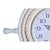 Horloge Murale DKD Home Decor Bleu Bois Corde Ancre Blanc (24 x 3 x 44 cm)