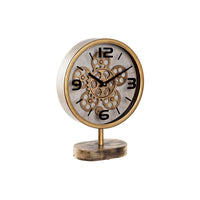 Horloge de table DKD Home Decor Engrenage Fer (30 x 12 x 41 cm)