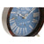 Horloge de table DKD Home Decor Verre Noir Bleu Métal (20,5 x 5 x 24 cm) (2 Unités)