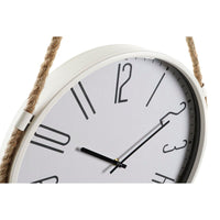 Horloge Murale DKD Home Decor Corde Fer 2 Unités (40 x 4,5 x 55 cm)