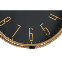 Horloge Murale DKD Home Decor Corde Fer 2 Unités (40 x 4,5 x 55 cm)