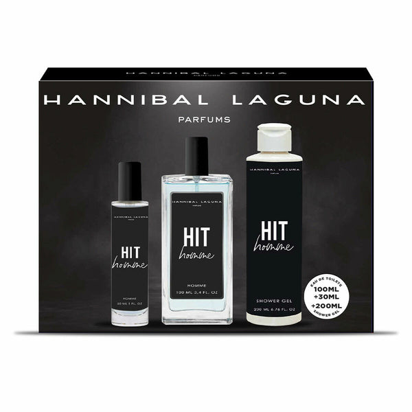 Set de Parfum Homme Hannibal Laguna Hit 3 Pièces