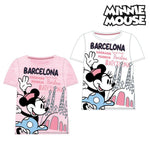 T shirt à manches courtes Enfant Barcelona Minnie Mouse 73847