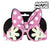 Lunettes de soleil enfant Minnie Mouse Rose