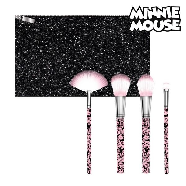 Kit de broche de maquillage Minnie Mouse (5 pcs) Noir