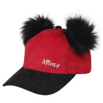 Casquette Mickey Mouse Rouge Noir (56 cm)