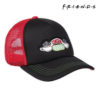 Casquette Unisex Friends Rouge Noir (56 cm)