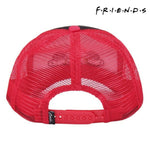 Casquette Unisex Friends Rouge Noir (56 cm)