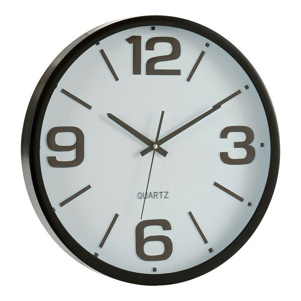 Montre Noir et blanc Verre Plastique (40 x 5 x 40 cm)