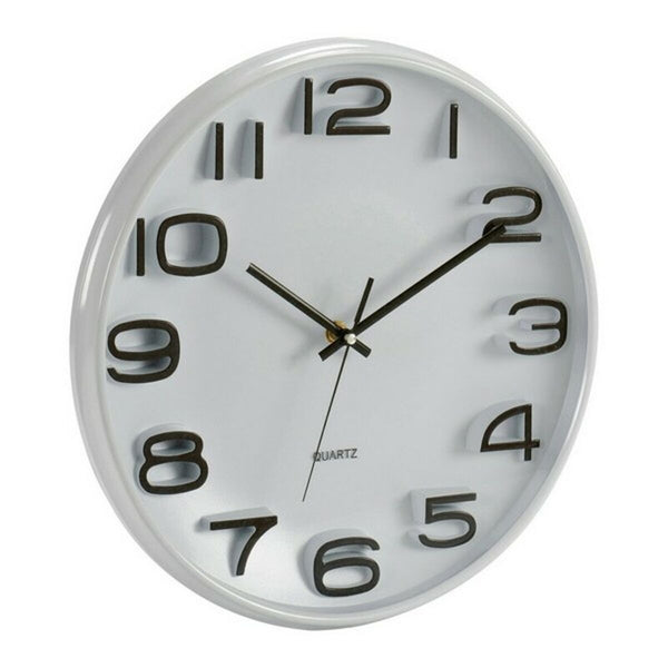 Horloge Murale verre Verre Plastique (33 x 5 x 33 cm)