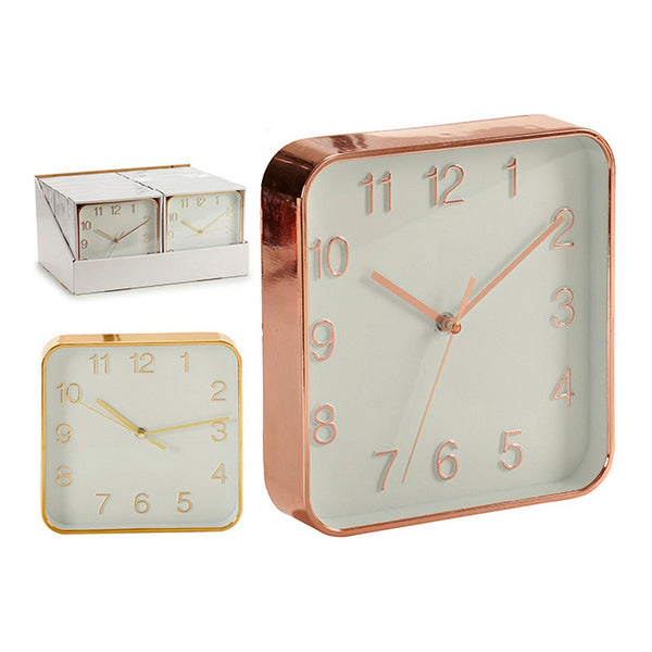 Horloge Murale verre Plastique (19 x 3,5 x 19 cm)