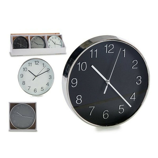 Horloge Murale verre Verre Plastique (21 x 4 x 21 cm) (20 x 4 x 20 cm)