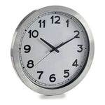 Horloge Murale Argent 60 cm